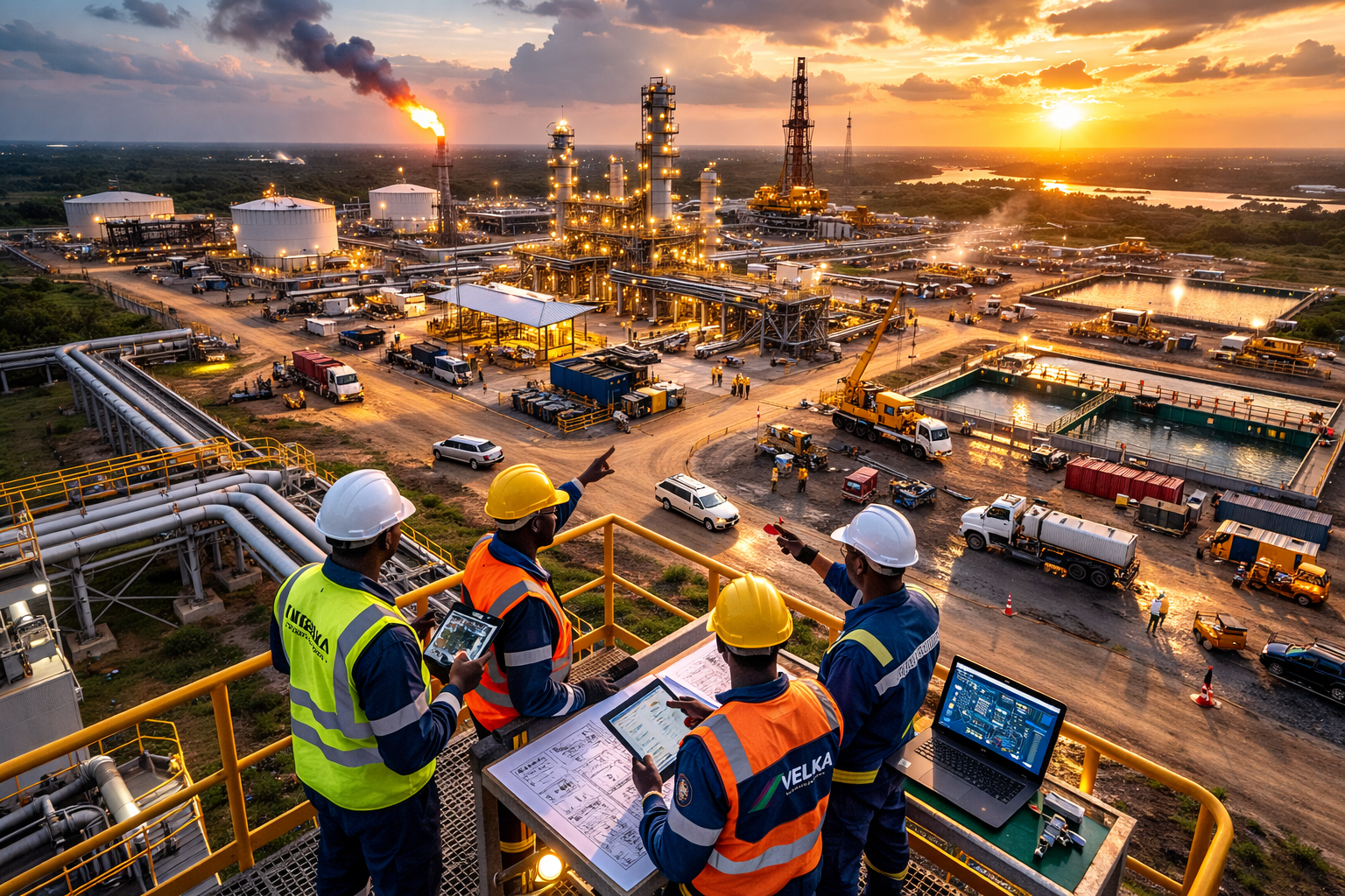 Engineering site operations